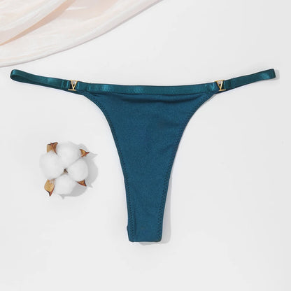 Women's Panties Sexy G-String Thong Underwear Low Waist T-Pants Panties Women's Cotton Briefs Lingerie стринги женские