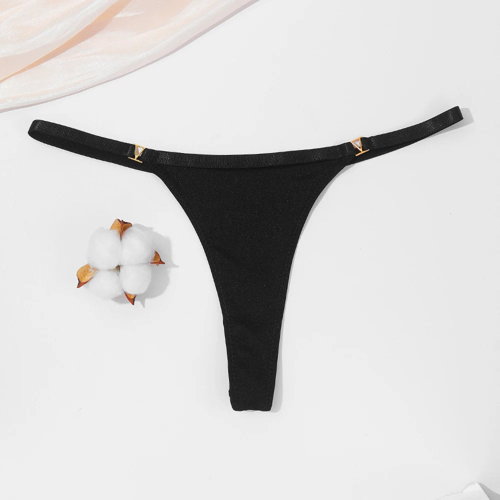 Women's Panties Sexy G-String Thong Underwear Low Waist T-Pants Panties Women's Cotton Briefs Lingerie стринги женские