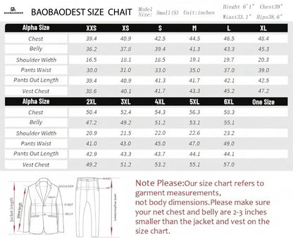 Men's two-piece suit, double-buttoned lapel jacket and pants | slim-fitting wedding/business attire | formal party wear