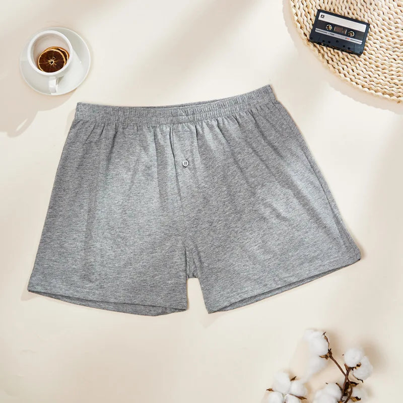 Casual 100% Cotton Sleepwear Men's Pants New Summer Pajama Pant Man Home Wear Nightwear Clothes Lounge Pyjama Mens Shorts