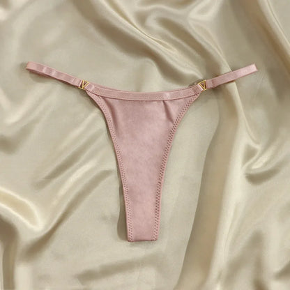 Women's Panties Sexy G-String Thong Underwear Low Waist T-Pants Panties Women's Cotton Briefs Lingerie стринги женские