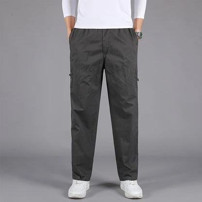 Men's Workwear Casual Cotton Pants Fashionable and Comfortable Pants